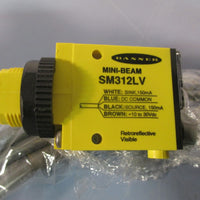 Banner 25876 Photoelectric Sensor MiniBeam D SM312LV W/30'