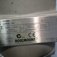 ROSEMOUNT 3051S2C62A2B11A1JB4 PRESSURE TRANSMITTER Model 300S1JA