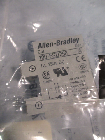 ALLEN BRADLEY SURGE SUPPRESSOR DIODE SER. A 100FSD250