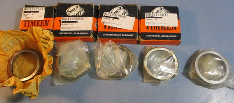 Timken 19282 Tapered Roller Bearing Cup 2-13/16" OD 5/8" W (Lot of 5)