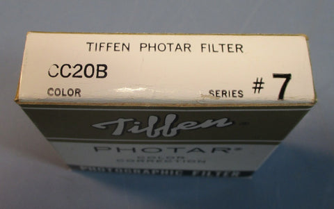 Tiffen Photar 7 51mm Drop-In Color Correction Compansating Filter CC20B