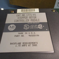Allen Bradley PLC 5 Stepper Motor Controller Module Series A 1771M1