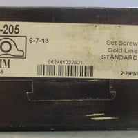 Sealmaster SP205 2Bolt Pillow Block Bearing 25mm Bore Cast Iron Sealed Box