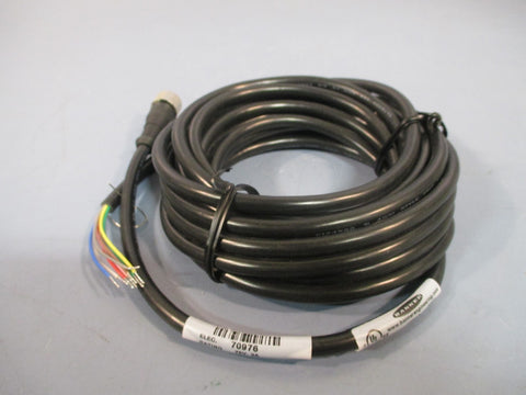 Banner Single Ended Cordset ACode M12 8Pin Female To Leads 5m 70976 MQDC2S815