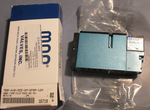 Mac Valves 92b-bab-000-dm-dfbp-1 20-120psi Fiero Fluid Power