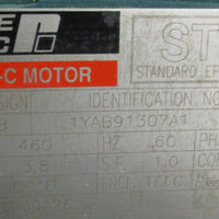 Reliance 1YAB91307A1 Duty Master 2 HP Motor 460 V 860 RPM X213T Frame