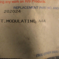 Parker 202024 Plug Kit Modulating A4A 1-5/8" Factory Sealed NOS