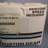 BOSTON GEAR GEARBOX NEMA MOUNTING 56C RATIO 15:1 BKF715A-15-B5-G