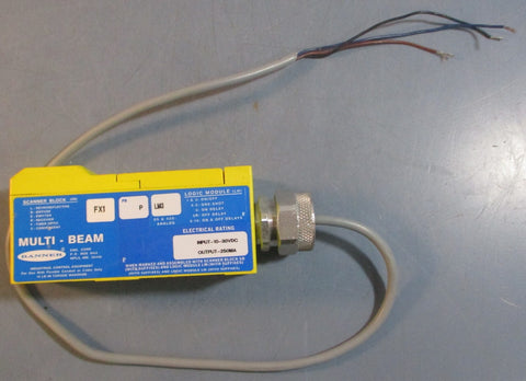 Banner FX1PLM3 MultiBeam Fiber Optic Sensor 1030VDC Input 250Ma Output
