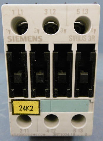 Siemens Sirius 3R G/980702 E02 Contactor 3RT10241B