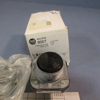 Allen Bradley Black Flush Head Push Button 1 NO Series T 800TA2D1