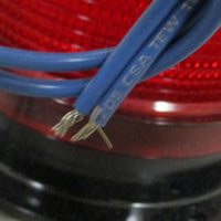 North American Signal Company LEDFLRV350P-ACR LED Warning Light Red 85-250V
