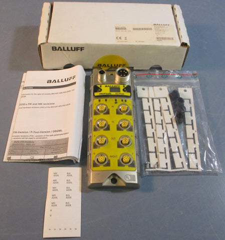 Balluff BNI0098 Security Module, I/O Hub BNI IOF329P02Z038 24VDC 6.6A Max