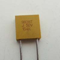 Lot of 150 9628T Kemet Ceramic Capacitors J 50V 154K M39014/021314 NWOB