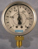 Trepko EN 837-1 Pressure Gauge -1 to 0 bar Liquid Filled 2-1/2" OD