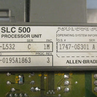 Allen Bradley 1747-L532 Processor Unit SLC 500 Ser C 5-24VDC With Key