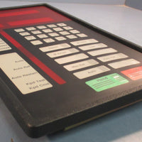 Dynamatic 150009620121 Control Keyboard Panel 121/2" Length 73/8" Width