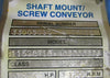 Foote Jones 8115SCT15-02D00226 Shaft Mount Screw Conveyor 1-1/8" and 2" Shaft Di