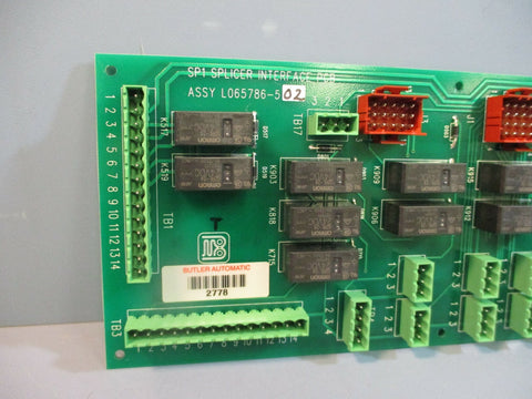 SP1 Splicer Interface PCB L065786-502 Interface Board NWOB