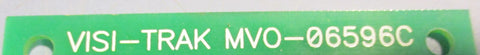 Visi-Trak MVO -06596C Circuit Board PCB Board MVO06596C