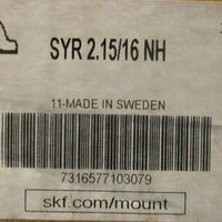 SKF SYR 2.15/16 NH 2 Bolt Pillow Block Bearing 215/16" Bore