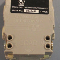 Hubbell GFR15I Wiring Device GFCI Receptacle 2 Pole 15A 125VAC Lot of 2