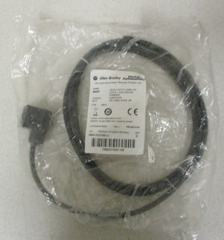 Allen Bradley 889V-RZ2DBE-2 Single End Cordset 4-Pin Female 250 V AC/DC 2 M Long