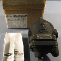 Nicholson NFT250 1/2" Float Trap NFT 250 Series 250 psi 450 Deg F Max Cast Iron
