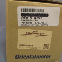 Oriental Motor AC Electric Motor, Thermally Projected 5IK60RGU-CFP