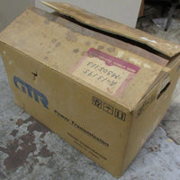 GTR G3FM-40-200-075 Induction Gear Motor 4P, 0.75 kW, 200:1 Ratio, 1430-1730 RPM