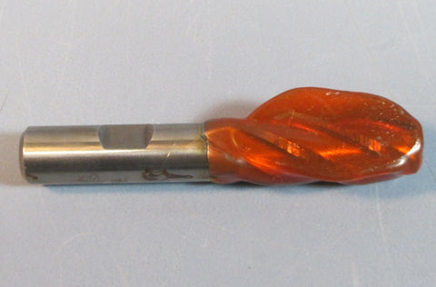 Brubaker 1/2" HSSCO 1C Acculead 2.721 Pro CNC Resharpened Rough End Mill
