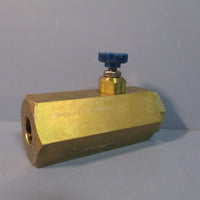 Deltrol Fluid Products PneuTrol Bronze Hydraulic Flow Control Valve PC53