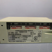 ALLEN BRADLEY COMMUNICATION REMOTE I/O MODULE FRN 4.02 SER C 1203GD1