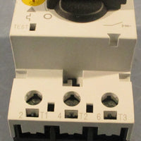 Moeller PKZM04 NHI11PKZ0 Motor Protective Circuit Breaker 600VAC 3PH 2.54A