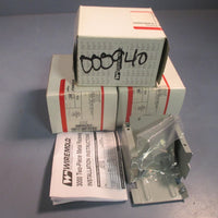 Lot of (3) Wiremold Entrance End Fitting G3010C