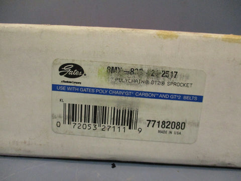 Gates 8MX80S212517 Poly Chain GT2 Sprocket 77182080