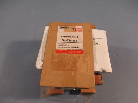 EMERSON FISHER 38B6041X152 IP ASSEMBLY SHROUD w/18B6035X012 SEAL SCREEN