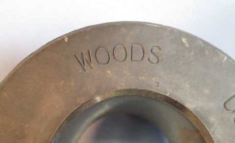 Woods L110 1-5/8" Bore 3/8 x 3/16" Keyway Coupling Hub Half NWOB