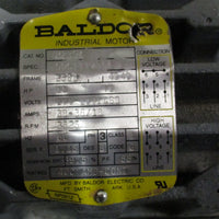 Baldor M2394 Motor 15 HP, 3525 RPM, 256U Frame, 208230/469 V, 09C111W306
