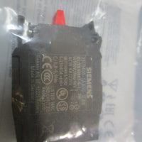 Siemens 3SU14001AA101EA0 Contact Module Factory Sealed