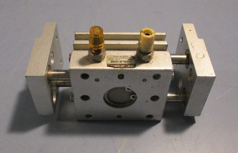 Smc MHL2-10D Parallel Gripper Double Acting 2 Finger wide 22-85 PSI