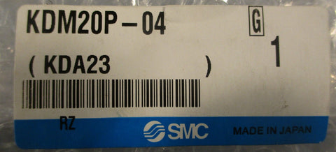 SMC KDM20P-04 Pneumatic Manifold Plug-In Electric Bracket Mount