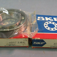 SKF 6007 ZJEM DEEP GROOVE BALL BEARING 6007Z/C3 LOT OF 2