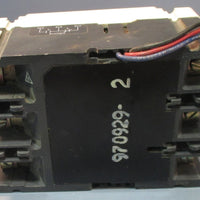 Cutler Hammer HMCP007C0CA02 Ser C 7 A, 3 Pole Circuit Breaker w/ Aux Switch Used