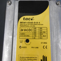 TAC MS41-6341 0-0-1 Non Spring Return Actuator 300 In-Lb 24VAC/DC 50/60HZ