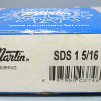 Martin SDS 1-5/16 QD Bushing 5/16 x 1/8" Keyway, 3-3/16" Flange OD NIB