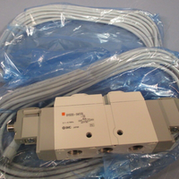SMC 5 Way 2 Position Solenoid Valve 24 VDC SY92205W72D03