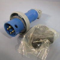Hubbell IEC Pin And Sleeve Plug / 3P 4W 30A 250V HBL430P9W 430P9W