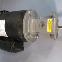 WEG Motor 5018ES3E56CS w/Boston Gear Reducer 4:1 Ratio, HMF14KB6B5/F05004