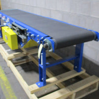 Lewco NS40SB18100… Motorized 99 x 18" Conveyor Leeson 1.5 HP & Ironman 40:1